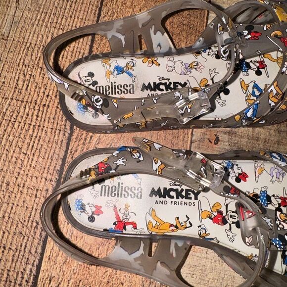 Adult Melissa Possession + Disney’s Mickey & Friends Sandal size 8 clear - Picture 8 of 8